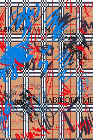 抽象印花华亿平台图片