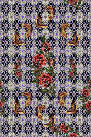 清爽印花华亿平台图片