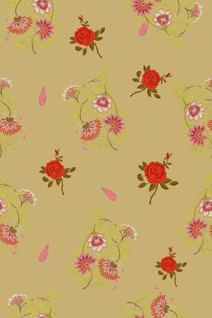 清爽印花华亿平台图片