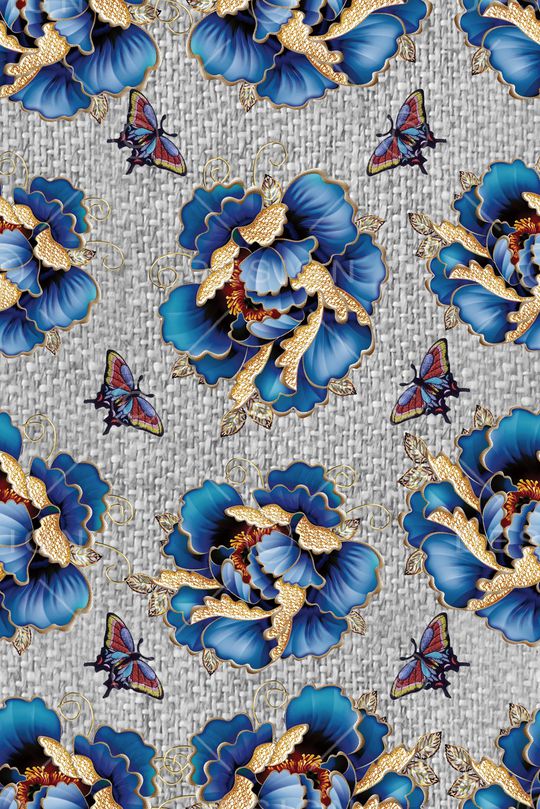 清爽印花华亿平台图片