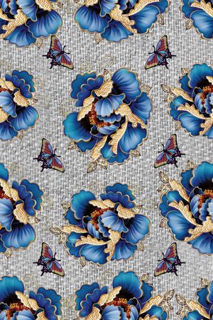 清爽印花华亿平台图片