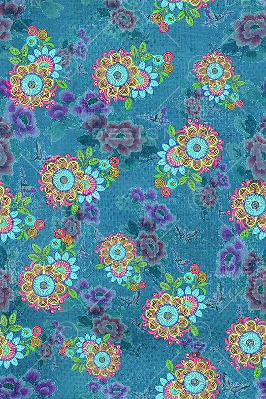 清爽印花华亿平台图片