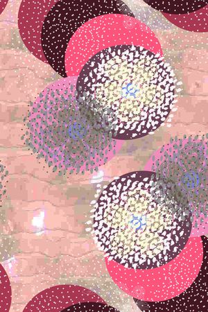 抽象印花华亿平台图片