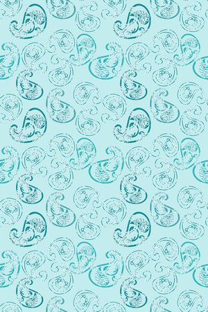 佩斯利图案印花华亿平台图片