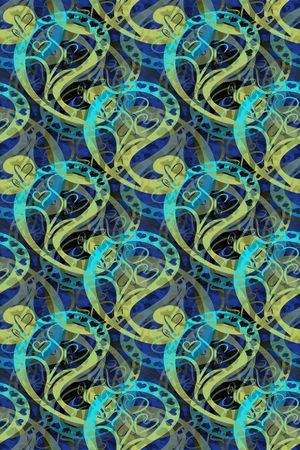 佩斯利图案印花华亿平台图片