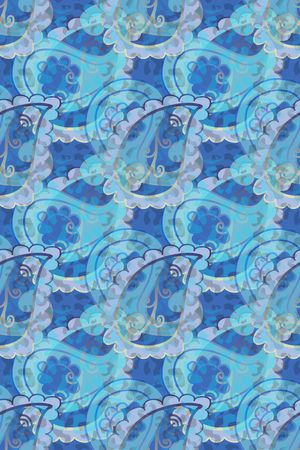 佩斯利图案印花华亿平台图片