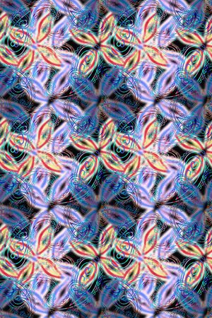 风格化花卉印花华亿平台图片