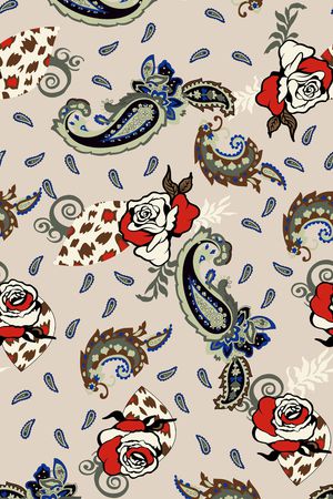 玫瑰花印花华亿平台图片