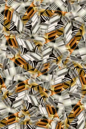 几何印花华亿平台图片