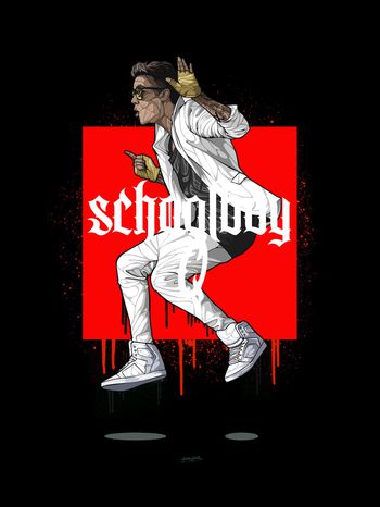 人物印花华亿平台图片