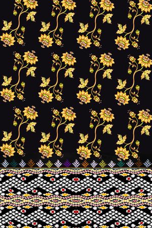 小碎花印花华亿平台图片