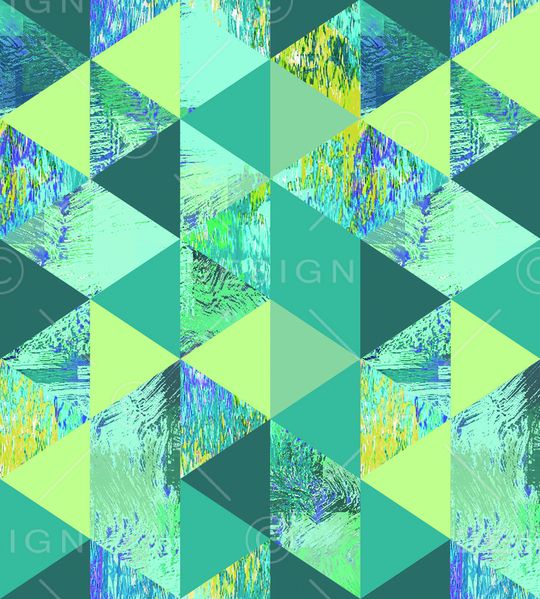 三角形印花华亿平台图片