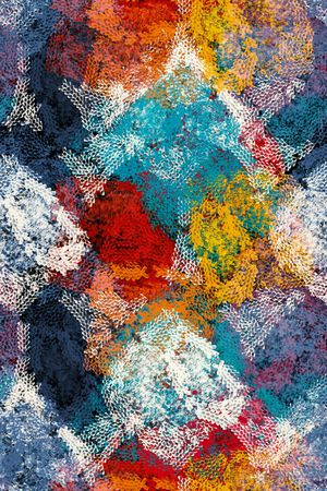 抽象印花华亿平台图片