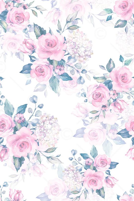 蔷薇花印花华亿平台图片