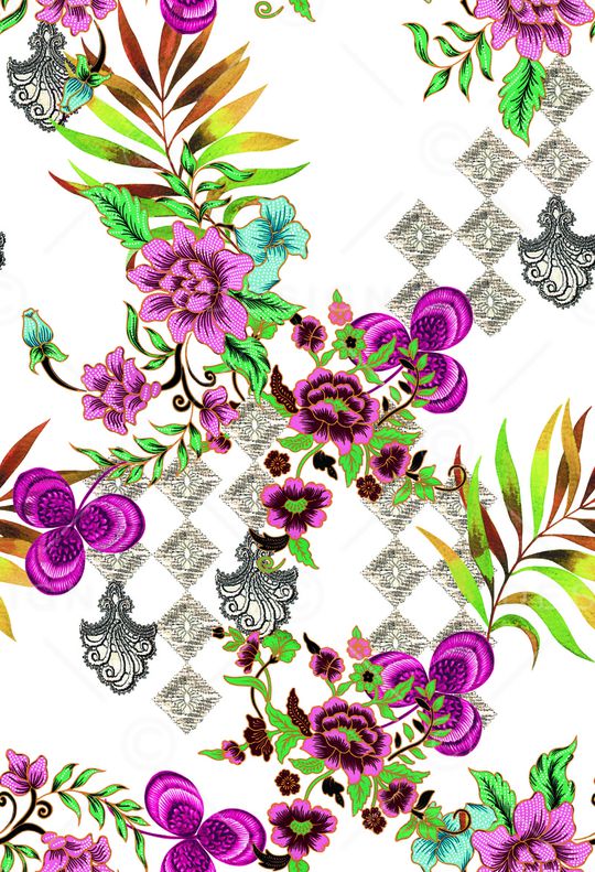 时尚印花华亿平台图片