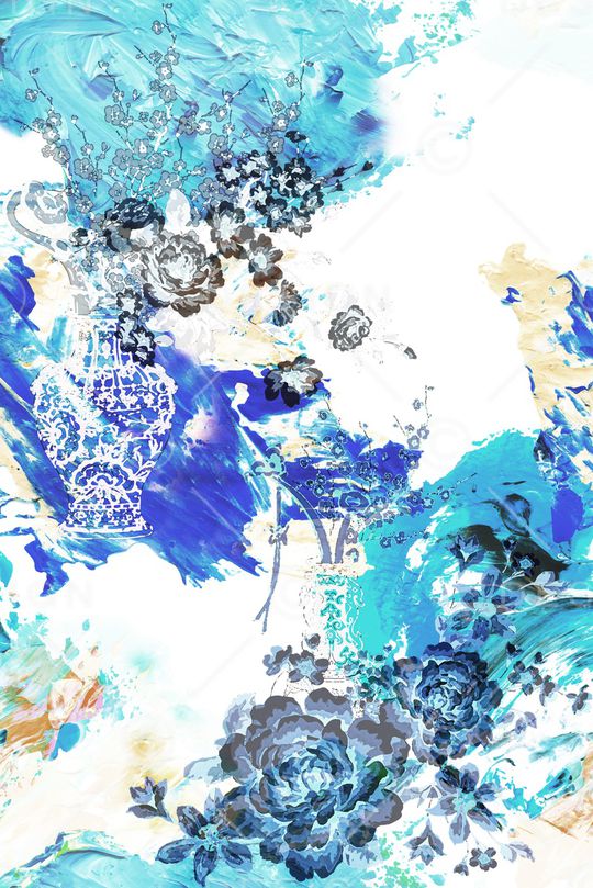 肌理印花华亿平台图片