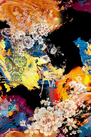 肌理印花华亿平台图片