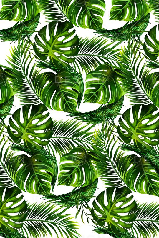 绿植树叶印花华亿平台图片