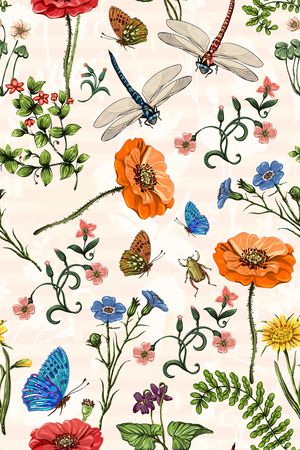 蜻蜓印花华亿平台图片