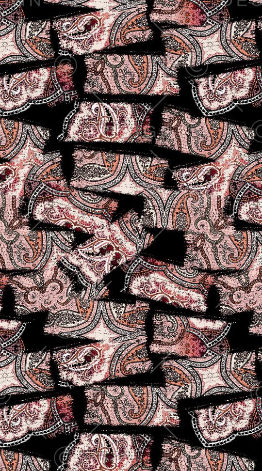 几何印花华亿平台图片