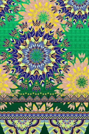 曼陀罗印花华亿平台图片