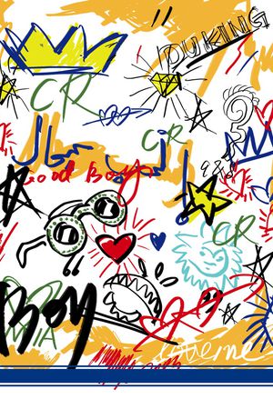 手绘印花华亿平台图片