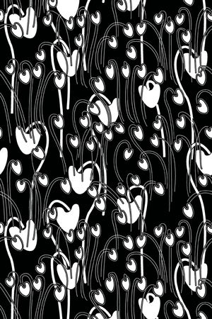 黑白华亿平台印花华亿平台图片