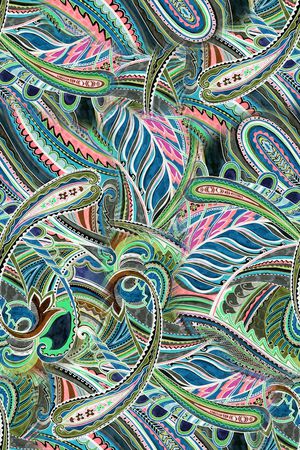 复古印花华亿平台图片