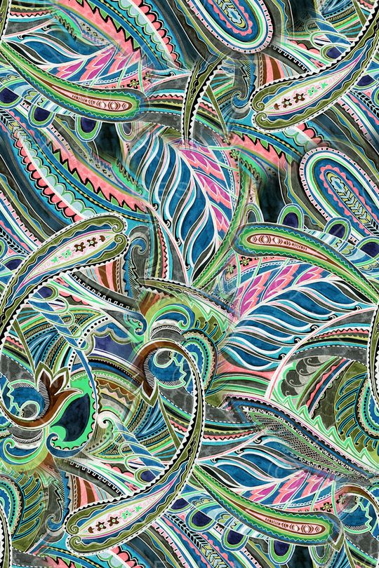 复古印花华亿平台图片