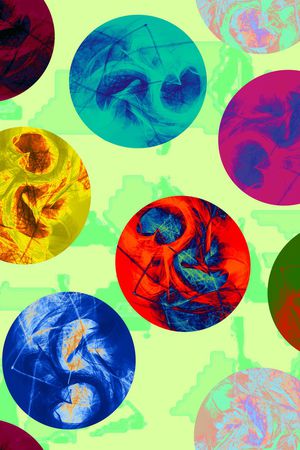 几何印花华亿平台图片