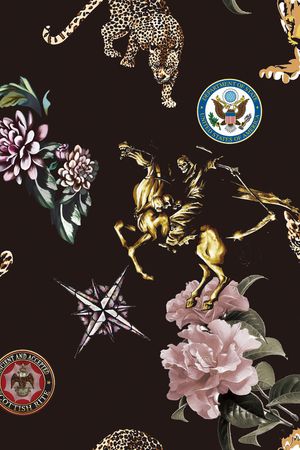 几何印花华亿平台图片