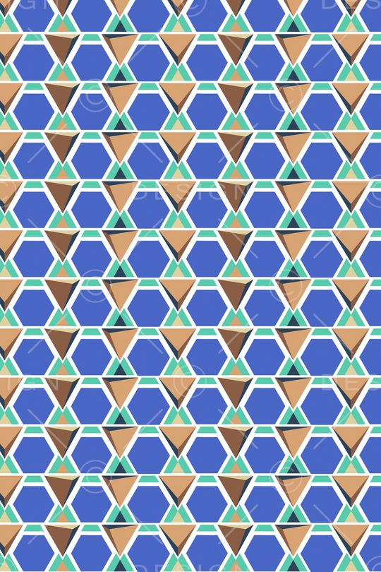 几何印花华亿平台图片