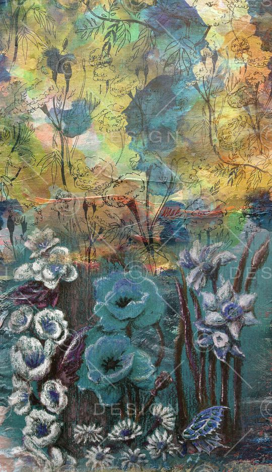 定位花印花华亿平台图片