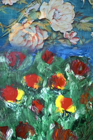 定位花印花华亿平台图片