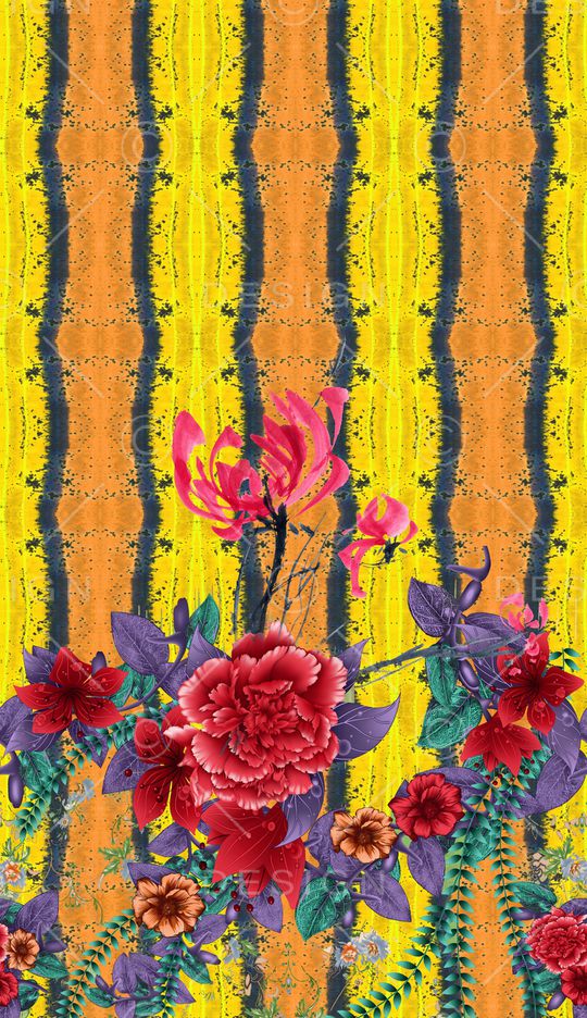 定位花印花华亿平台图片