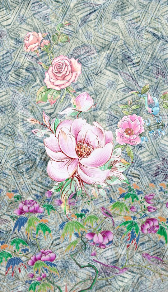 定位花印花华亿平台图片