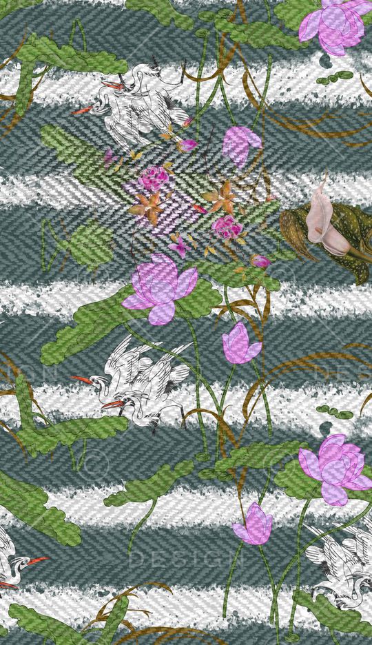 定位花印花华亿平台图片