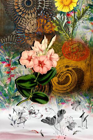 定位花印花华亿平台图片