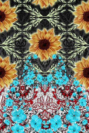 定位花印花华亿平台图片