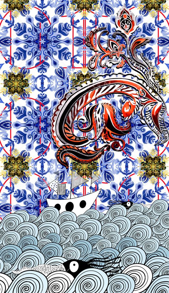 定位花印花华亿平台图片