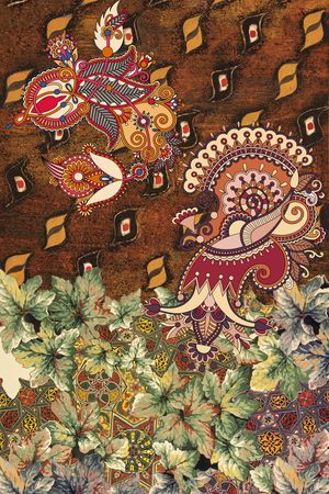 定位花印花华亿平台图片