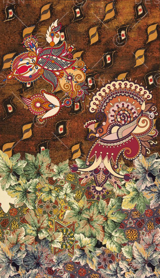 定位花印花华亿平台图片