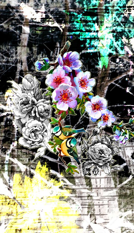 定位花印花华亿平台图片