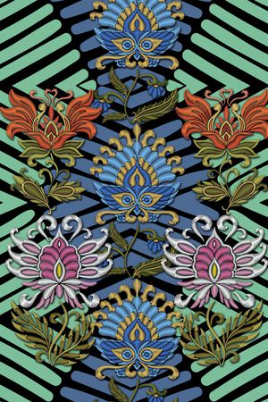 定位花印花华亿平台图片