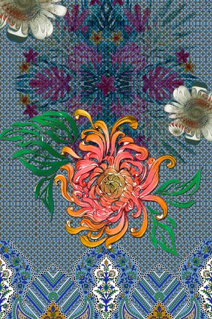 定位花印花华亿平台图片