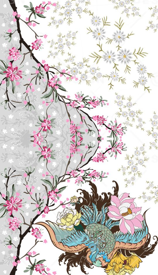 定位花印花华亿平台图片