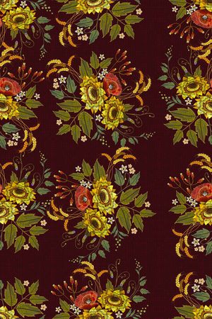 手绘印花华亿平台图片