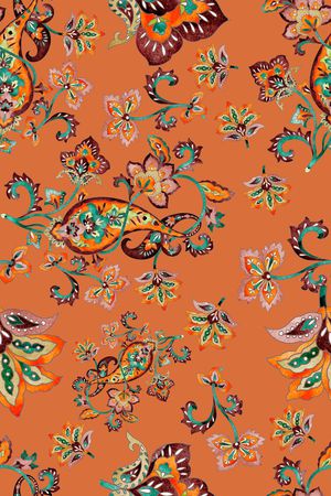 手绘印花华亿平台图片