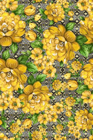 手绘印花华亿平台图片