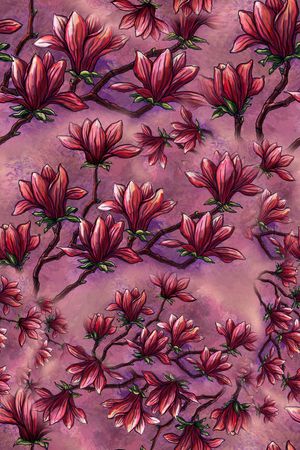 手绘印花华亿平台图片